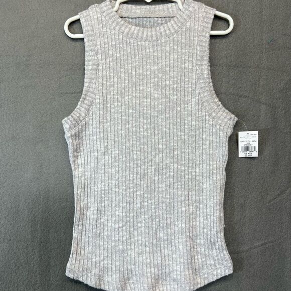 Nwt xxs AE streatch HIGH NECK TANK TOP - Picture 2 of 10
